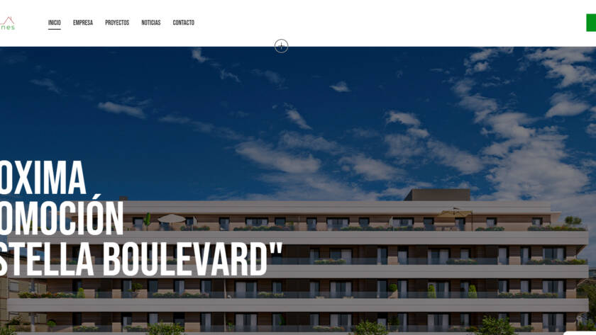 Captura pantalla nueva web
